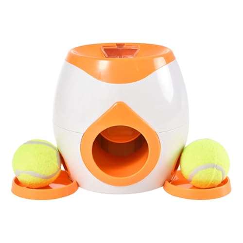 Multi-Functional Adjustable Intensity Entertaining Tennis Ball Launcher for Dogs