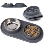 Eco-Friendly and Easy to Maintain Healthy Eating Best Slow Feeder Dog Bowl