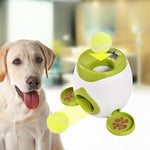 Multi-Functional Adjustable Intensity Entertaining Tennis Ball Launcher for Dogs