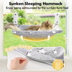 Ideal Sunbathing Cordless Space-Saving and Durable Window Perch for Cat
