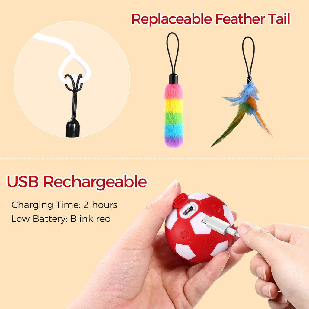 High-Quality 3 Adjustable Modes and Interactive Style Motion Activated Automatic Cat Toys