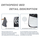 Top Quality, Dense and Durable Water-Resistant Orthopedic Dog Sofa Bed