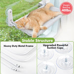 Ideal Sunbathing Cordless Space-Saving and Durable Window Perch for Cat