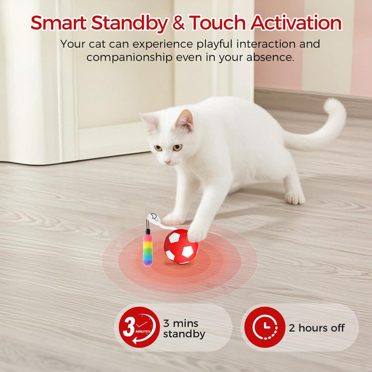 High-Quality 3 Adjustable Modes and Interactive Style Motion Activated Automatic Cat Toys