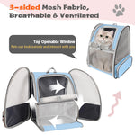 Portable and Travel-Friendly Lightweight Airline Approved Small Dog Carrier