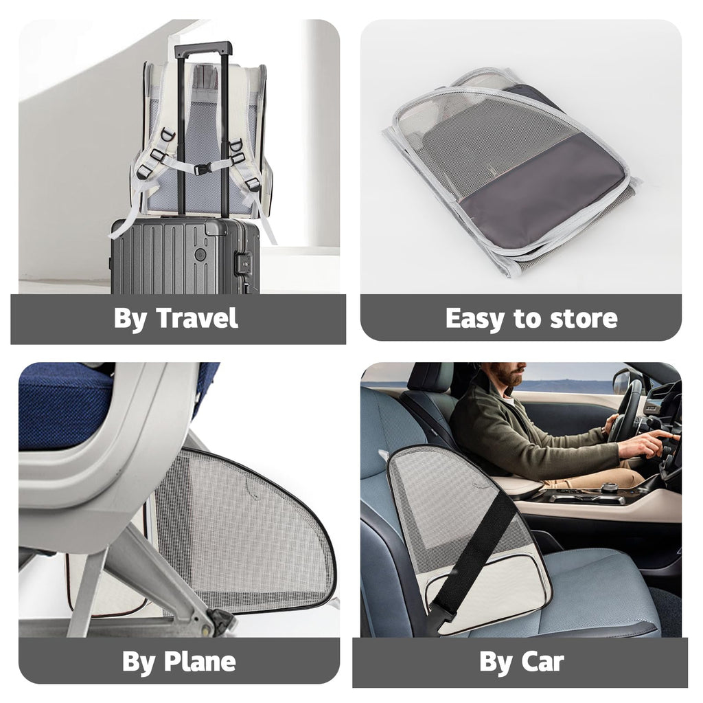 Portable and Travel-Friendly Lightweight Airline Approved Small Dog Carrier