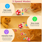 High-Quality 3 Adjustable Modes and Interactive Style Motion Activated Automatic Cat Toys