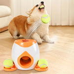 Multi-Functional Adjustable Intensity Entertaining Tennis Ball Launcher for Dogs