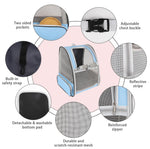 Portable and Travel-Friendly Lightweight Airline Approved Small Dog Carrier
