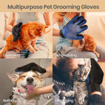 Soft and Gentle Multi-Purpose pet gloves for grooming