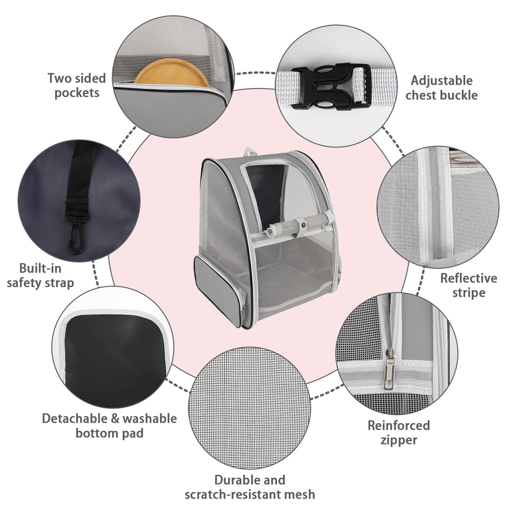 Portable and Travel-Friendly Lightweight Airline Approved Small Dog Carrier