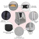 Portable and Travel-Friendly Lightweight Airline Approved Small Dog Carrier